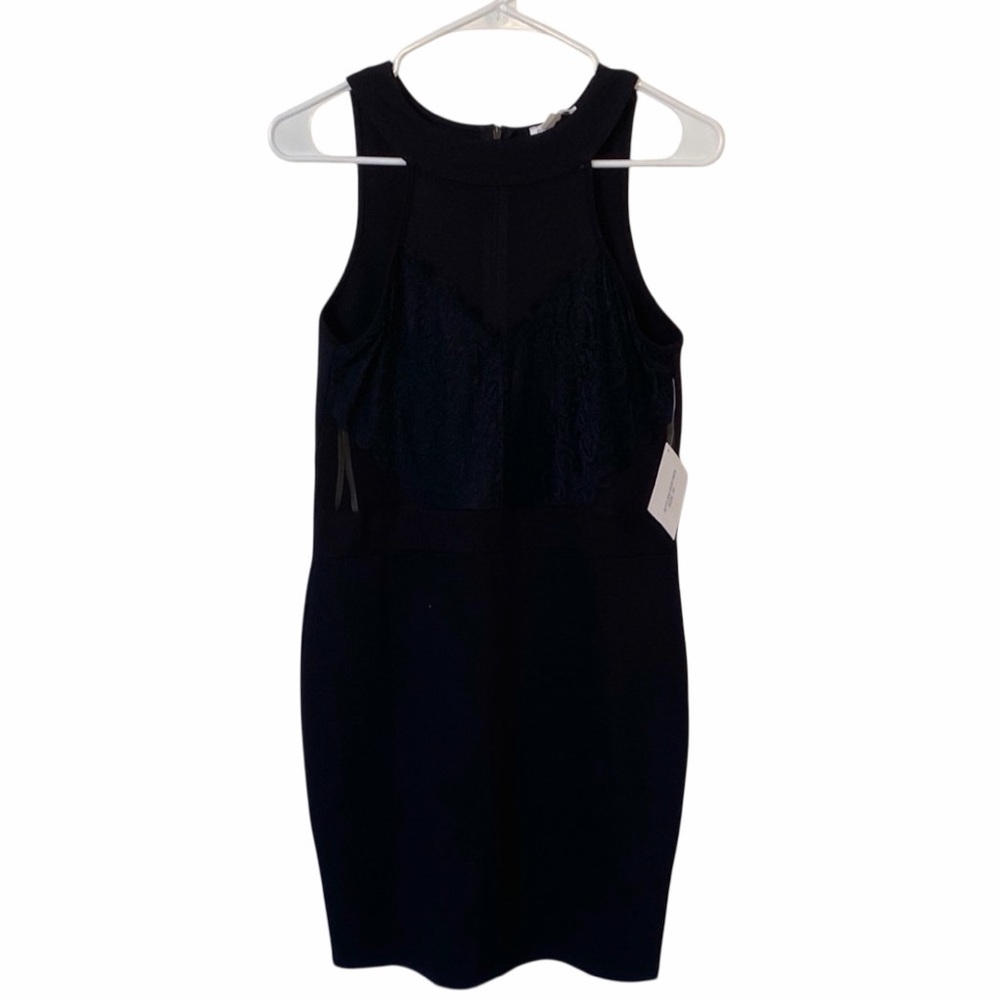 Stella Luce Black Sleeveless Body-Con Mini Dress Size XL